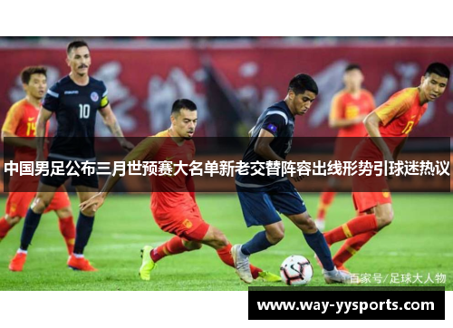 中国男足公布三月世预赛大名单新老交替阵容出线形势引球迷热议